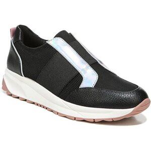 Naturalizer Women's Nima Oxford Slip-On Fashion Sneaker Black Size 11 M